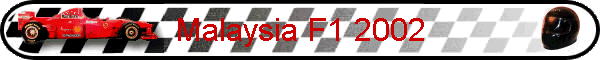 Malaysia F1 2002