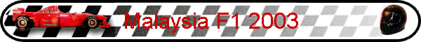 Malaysia F1 2003